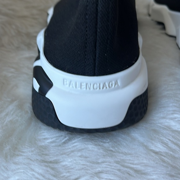COPY - Balenciaga speed sneakers with graffiti sole  very good condition - Picture 4 of 5